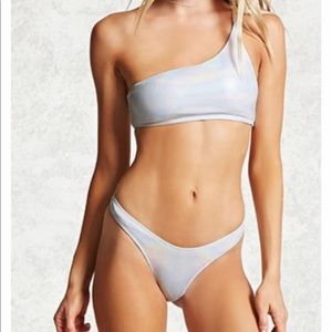 Holographic bikini set! new with tags